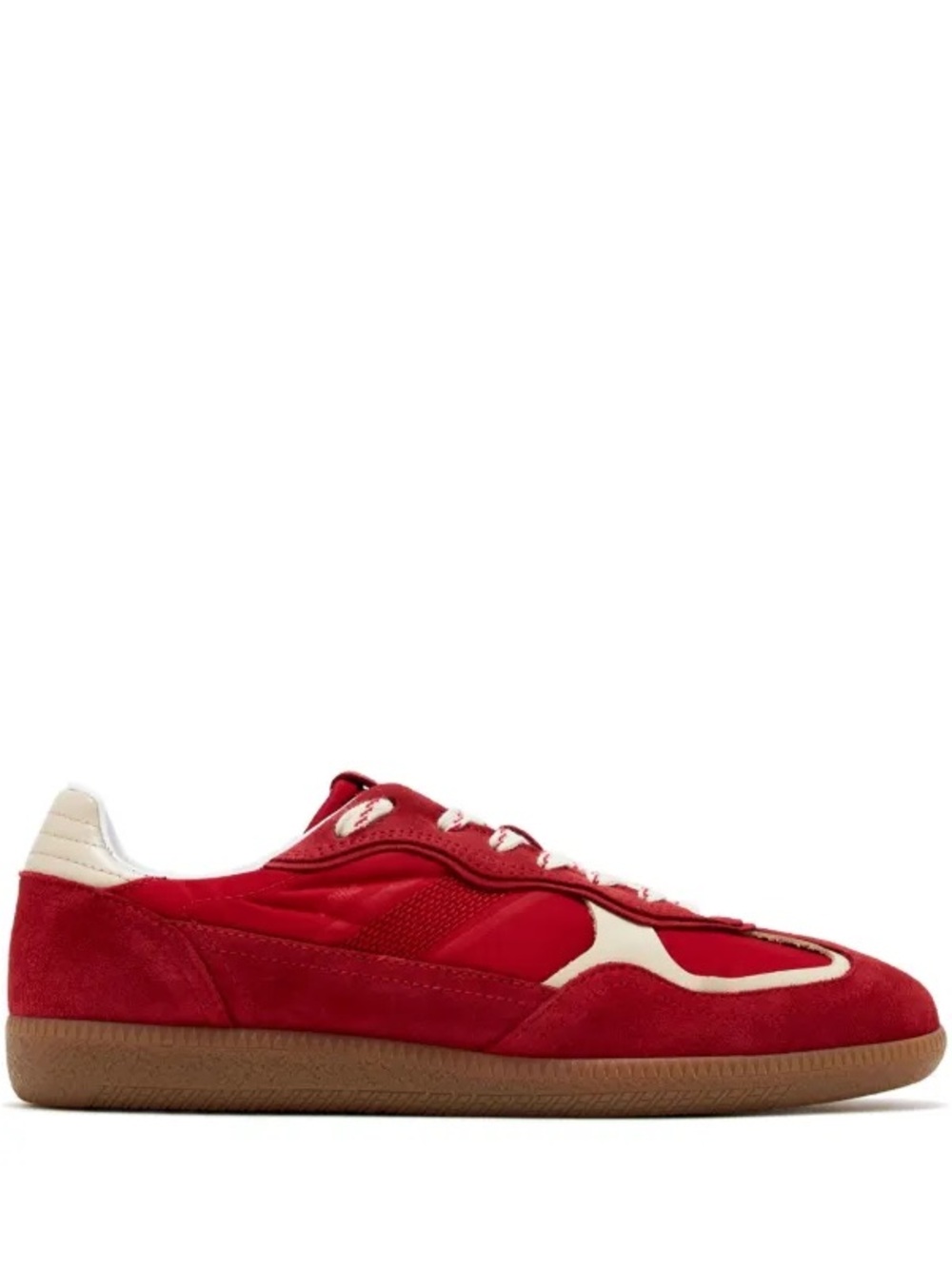Alohas Rife red panelled nylon and suede sneakers - Picture 2 of 13
